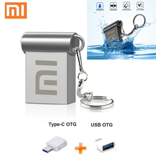 แฟลชไดรฟ์ Xiaomi 256GB 512GB 128Gb 1TB 2TB Mini USB กันน้ํา กันฝุ่น กันกระแทก สําหรับเก็บข้อมูล แบบพกพา