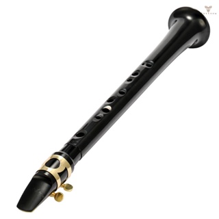 Fw เครื่องดนตรีแซกโซโฟน C-Key Little Saxophone ขนาดเล็ก แบบพกพา พร้อมกระเป๋าถือ