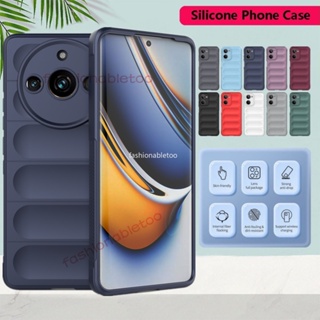 เคสโทรศัพท์มือถือ ซิลิโคนนิ่ม กันกระแทก กันรอยกล้อง สีพื้น สําหรับ Realme 11 pro plus 11proplus 11pro+ 11Nfc 11X Realme11pro Realme11