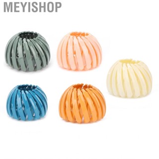 Meyishop Expandable Ponytail Holder  Plastic Resin Firm Sturdy Simple Elegant Hair Accessories Non Slip  Bird Nest  for Home Office Dating Party