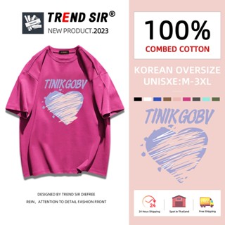 TrendSir 🌈พร้อมส่ง🌈 เสื้อโอเวอร์ไซส์ ไม่ยับ ไม่ย้วย เครื่องแต่งกายทํางานขนส่งในหน้าร้อ มี7สี M-3XL