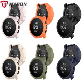 Myron ฝาครอบสมาร์ทวอทช์ ขอบ TPU สําหรับ SUUNTO 9 Peak 9 Peak