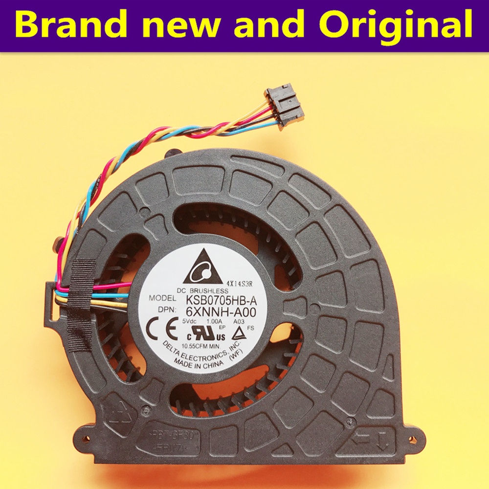 พัดลมระบายความร้อน cpu ใหม่สําหรับ DELL Alienware ALWAR-2508 Alpha R2 06XNNH KSB0705HB-A D07U R2-450