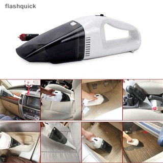 Flashquick เครื่องดูดฝุ่นมือถือ แห้งเร็ว ขนาดเล็ก แบบพกพา 60W สําหรับรถยนต์ ยานพาหนะ