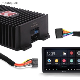 Flashquick เครื่องขยายเสียง DSP Hi-Fi Booster โปรเซสเซอร์เสียงดิจิทัล สําหรับลําโพงซับวูฟเฟอร์รถยนต์ วิทยุสเตอริโอ