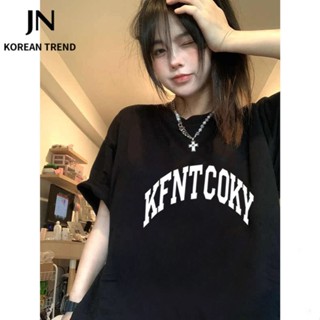 JN Studio  เสื้อยืด ครอป เสื้อยืดผู้หญิง สไตล์เกาหลี  รุ่นใหม่ Unique High quality Korean Style A99J0SB 36Z230909