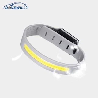 [Dovewill] สายรัดแขน ไฟกระพริบ LED กันฝน ชาร์จไฟได้ สําหรับเล่นกีฬา