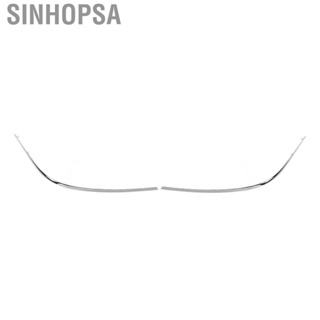 Sinhopsa Front Bumper Outer Molding Trim Lower Chrome 2218850121 Set Replacement for BENZ