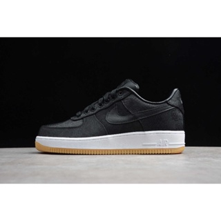 Original NK Air Force 1 PRM x Clot Black White CZ3986-001 รองเท้ากีฬา รองเท้าผ้าใบ