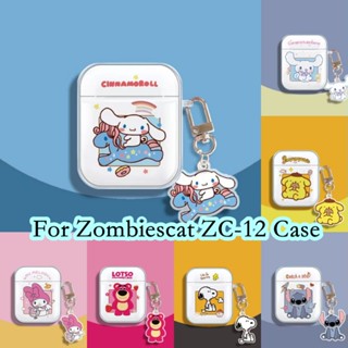 【Case Home】เคสหูฟัง แบบนิ่ม ลายการ์ตูนน่ารัก สําหรับ Zombiescat ZC-12 Zombiescat ZC-12