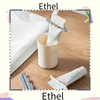 Ethel1 เครื่องบีบยาสีฟัน ABS แบบพกพา ทนทาน หลายขนาด สําหรับห้องครัว