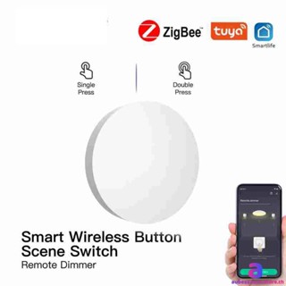 AUBESS Tuya Zigbee Smart Scene Switch ปุ่มสมาร์ทไร้สายรีโมทคอนโทรลบ้านอัจฉริยะอัจฉริยะ AUBESSTECHSTORE