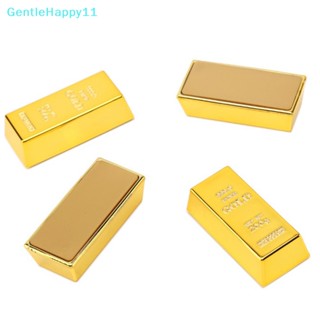 Gentlehappy อิฐปลอม พลาสติก กลิตเตอร์ สีทอง ของขวัญ สําหรับตกแต่งบ้าน