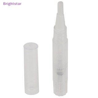 Brightstar 1.5 มล. ปากกาบิดเปล่า สําหรับเดินทาง พร้อมแปรง เครื่องสําอาง น้ํามันทาเล็บ ลิปบาล์ม อ่างใหม่