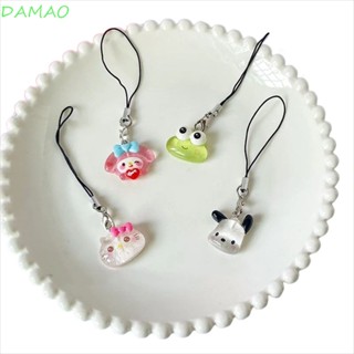 Damao จี้ห้อยโทรศัพท์มือถือ ลายการ์ตูนอนิเมะ Cinnamoroll Kuromi My Melody สําหรับห้อยกระเป๋า