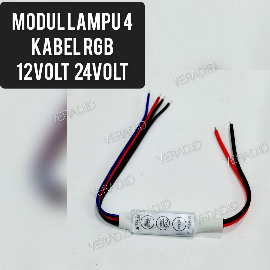 โมดูล 4 สาย RGB 12 VOLT 24 VOLT CONVERTER VARIATION