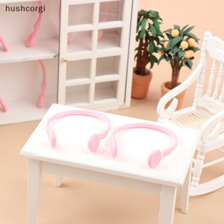 [hushcorgi] ใหม่ พร้อมส่ง หูฟังไร้สาย พลาสติก ขนาดเล็ก ของเล่นคลาสสิก สําหรับตกแต่งบ้านตุ๊กตา 10 ชิ้น