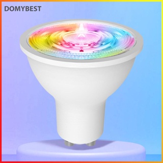 ❤ Domybest MoesHouse GU10 หลอดไฟ 400LM หรี่แสงได้ สําหรับ Alexa Google Assistant