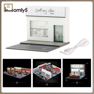 [Homyl5] โมเดลอาคารจิ๋ว 1:64 สําหรับตกแต่งบ้านตุ๊กตา สถาปัตยกรรม