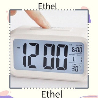 Ethel1 นาฬิกาปลุก ปฏิทิน เลื่อนปลุก ปิดเสียง นาฬิกาตั้งโต๊ะ