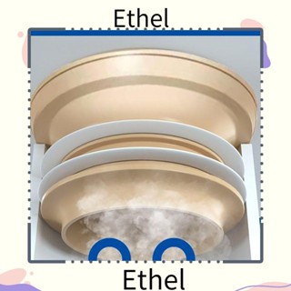 Ethel1 แหวนซีลหน้าแปลน ป้องกันกลิ่น กันรั่วซึม แบบเปลี่ยน สําหรับซ่อมแซมห้องน้ํา