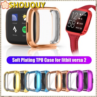 Shououy เคสสมาร์ทวอทช์ แบบนิ่ม สําหรับ Fitbit Versa 2