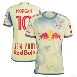 Ani 2023 เสื้อยืดแขนสั้น พิมพ์ลาย Lewis Morgan New York Red Bulls Jersey พลัสไซซ์