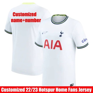 เสื้อกีฬาแขนสั้น ลายทีมชาติฟุตบอล Tottenham Hotspur 22-23 ชุดเหย้า สําหรับผู้ชาย