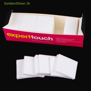 Goldensilver แผ่นสําลี ผ้าฝ้าย สําหรับเช็ดทําความสะอาดเล็บ 325 ชิ้น