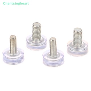 &lt;Chantsingheart&gt; แผ่นสไลด์ปรับระดับขาโต๊ะ เก้าอี้ เฟอร์นิเจอร์ เหล็กใส M6 M8 สกรูกันลื่น ลดราคา 10 ชิ้น