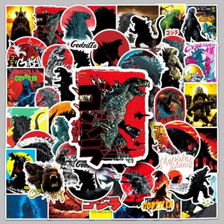 สติกเกอร์ ลายการ์ตูน Godzilla Godzilla Graffiti สําหรับตกแต่งแล็ปท็อป รถยนต์ 50 แผ่น