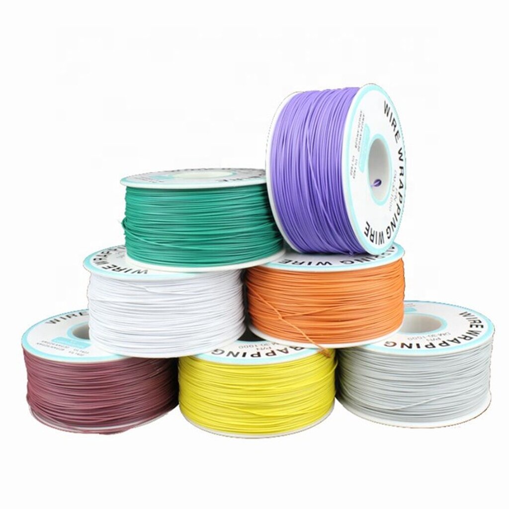 Wire Wrapping Wire 305M 30AWG 1 ม้วน (305 เมตร) สายไฟบัดกรี PCB ราคา ถูกที่สุด ดีลบีเคเค แกลเลอรีภาพที่ 2