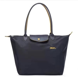 [สินค้าใหม่] ของแท้ LONGCHAMP กระเป๋าช้อปปิ้ง เกี๊ยว ใบยาว เต็มขนาด สําหรับผู้หญิง