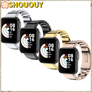 Shououy สายนาฬิกาข้อมือคลาสสิก แบบเปลี่ยน สําหรับ Mi Watch Lite Redmi Watch