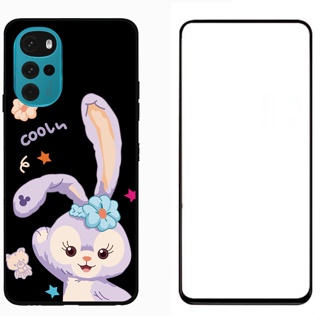 เคสโทรศัพท์มือถือซิลิโคน TPU กันกระแทก ลายการ์ตูน พร้อมฟิล์มกระจกนิรภัย สําหรับ Lenovo K15 Plus