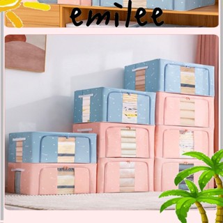 Emilee กระเป๋าเก็บผ้าห่ม ผ้าห่ม มีซิป กันฝุ่น จัดระเบียบห้องนอน