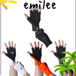 EMILEE ถุงมือขี่จักรยาน บรรเทาอาการปวดข้อมือ กันลื่น กันกระแทก