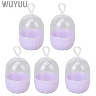 Wuyuu Makeup Sponge Box  Beauty Egg Storage Boxes Durable Lightweight Multi Purpose for Earrings