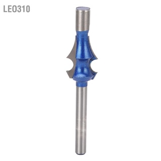 Leo310 1 / 4xR4 Upcut เกลียว Flush Trim Router Milling Bit การหมุนคงที่ 4in Shank Woodworking End Mill