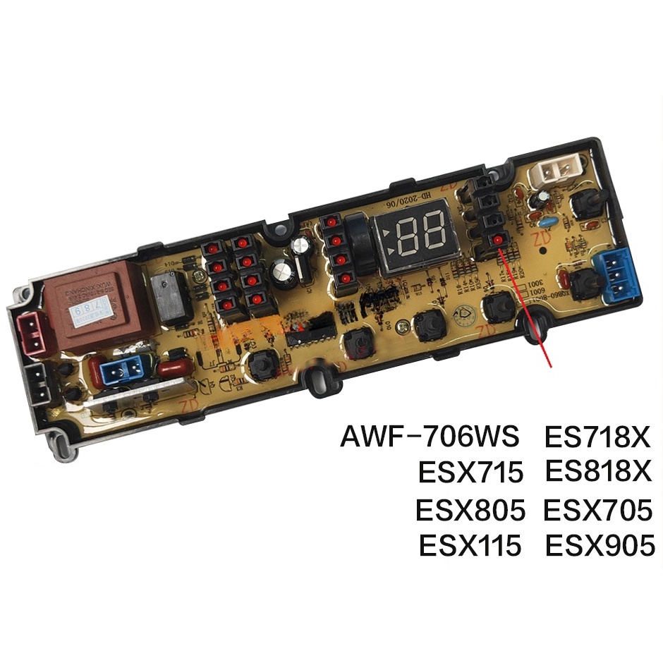 100% ใหม่ SHARP เครื่องซักผ้า AWF-706WS ES718X ES818X ESX715 ESX705 ESX805 ESX905 ESX115 PCB BOARD