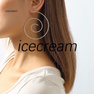 Icecream12.mx Za ต่างหูเกลียวแฟชั่น ดีไซน์เก๋ ไม่ซ้ําใคร สําหรับทุกโอกาส