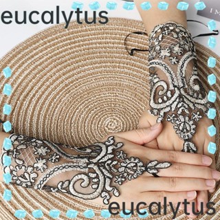 Eucalytus1 ถุงมือผ้าซาติน เครื่องแต่งกายคอสเพลย์ สําหรับงานปาร์ตี้