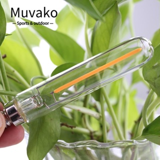 Muvako T20 หลอดไฟ LED สีขาวอบอุ่น E14 E12 หลอดไฟคริสตัล ไส้เทียนร้อน 1W 2W หลอดไฟ LED ตกแต่งบ้าน