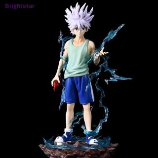 Brightstar ใหม่ ฟิกเกอร์อนิเมะ Hunter x Hunter Killua ขนาด 22 ซม. สําหรับเก็บสะสม