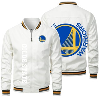 NBA Warriors basketball training uniform zipper thin sports windproof jacket