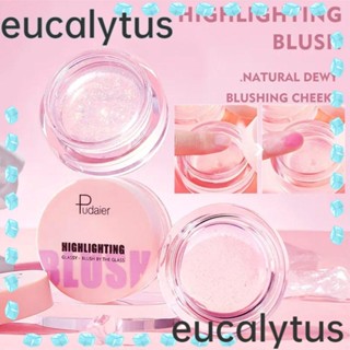 Eucalytus1 บลัชออนปัดแก้ม สูตรอ่อนโยน เปลี่ยนสีได้ บลัชออนเนื้อครีม บลัชออน สีแดง บลัชออนเมจิก สีแดง ไฮไลท์ บลัชออน