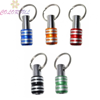 【COLORFUL】Screwdriver Bit Keychain Extension Long Service Life Bar Quick Release