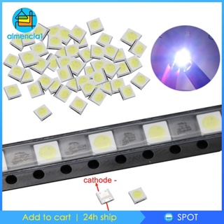 [Almencla1] ไดโอดเปล่งแสง LED 1 วัตต์ สีขาว 50 ชิ้น