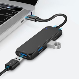 ฮับ Type-c usb 2.0 ความเร็วสูง พอร์ต usb Type-c แยกข้อมูล DC All-in-One