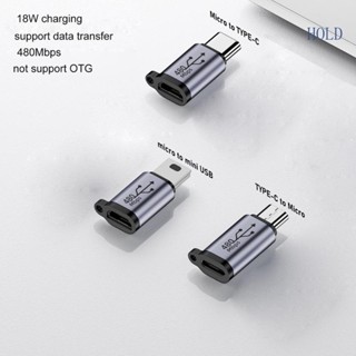 Ace อะแดปเตอร์แปลง Micro Usb เป็น Mini Usb TypeC Usb-C ตัวเมีย เป็น Micro Usb ตัวผู้